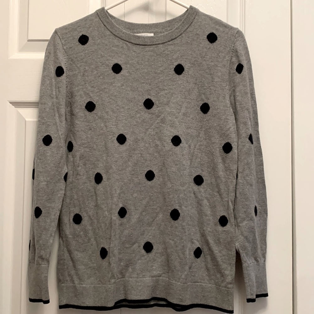 Market & Spruce Polka Dot Sweater